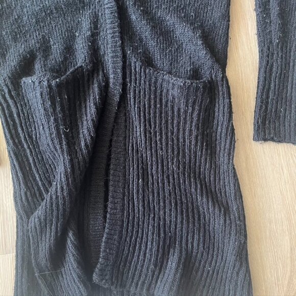 Cheap Monday Hook chunky knit zip Front Cardigan Black small oversized - Picture 4 of 13